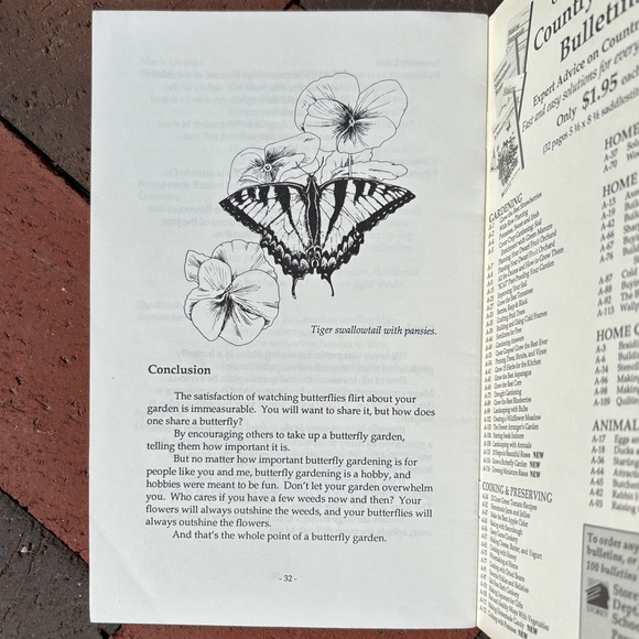 2 Gardening Wildflower Meadow Butterfly Garden Books Garden Way - Picture 4 of 8